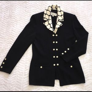 Knitted St. John Collection By Marie Gray Jacket